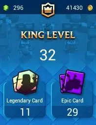 Clash royal (Android/iOS) KT 11 - lvl 32 - Cards98 /120 - Max Card 4 _lvl 13 card 2 /Emote 12 / skin tower 3 /Fast delivery/Cheap sale