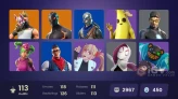 113 Skins - Mail Access -Blue Squire - Royale Knight - PC,PSN,SWITCH,XBOX -Carbide Stage 5 - 49 Purchased Emotes - Shadow Pack Skins - 