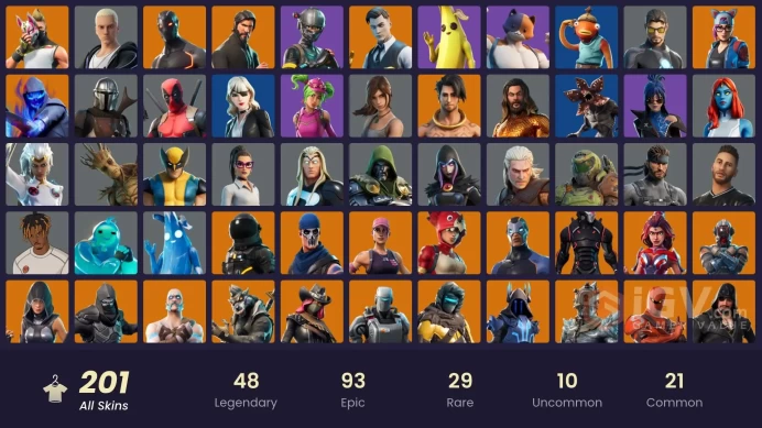 [PC] FULL ACCESS / 195 SKINS / THE REAPER / ELITE AGENT / OMEGA (STAGE 5) / OG STW /
