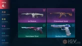 EU 4 skins | Ion Phantom | Crimsonbeast Vandal | Heartstopper Ghost | Soulburst Bandit | V0617