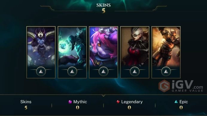 EUNE- FRESH - 30 LEVEL - 2012 HANDMADE - 5 Skin - Instant Delivery- Full Acces- Safe , LEVEL30 , lvl 30