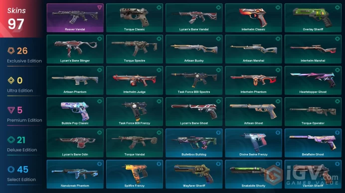 EU-TR 97 Skins Champions 2021 Karambit Champions 2021 Vandal Arcane Vandal Arcane Gauntlets Champions 2024 Bundle Champions 2025 Bundle 99063932