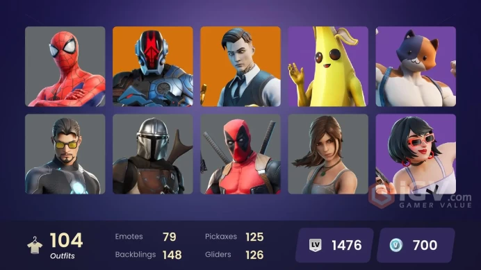 [PC/XBOX] 104 skins | Gold Midas | Gold Brutus | Point Patroller | Fixer | Lowlight | STAGE 5 | ON | Challenger | MASKED FADE ALX29