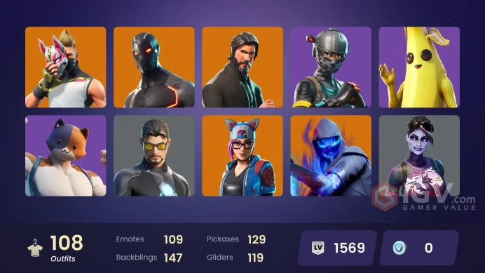 [PC] 107 skins | OG STW | The Reaper | Elite Agent | Omega (stage 5) | Shady Doggo | STAGE 5 | STAGE 5 | DARK | Gold|Stage 4 ⸱ NO PONYTAIL ALX31