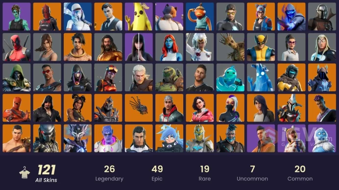 [PC/XBOX] 121 skins | Gold Midas | WORLD CUP | STAGE 5 | DARK | Gold | Stage 4 ⸱ NO PONYTAIL | STAGE 8 | Stage 4 | STAGE 4 | MASKED FADE ALX34