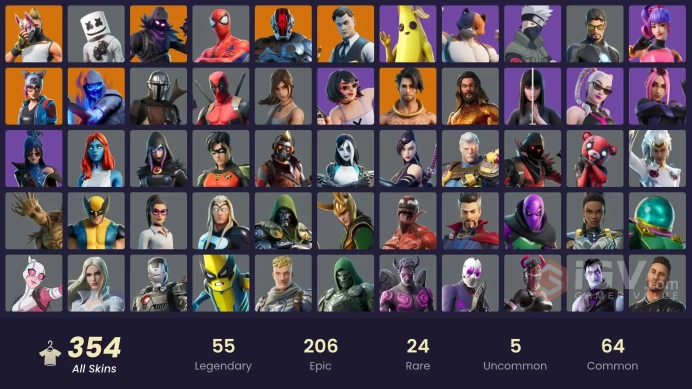 | PSN/PC/XBOX | FA | 350 Skins | Fresh | Candy Axe | Gold Brutus | Gold Midas | FULL ACCESS |