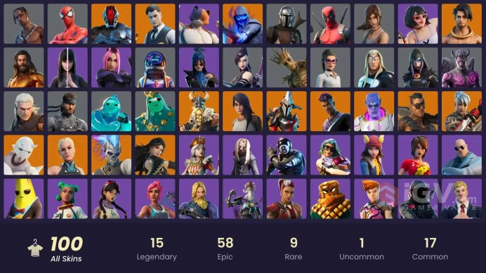 | PSN/XBOX/PC | FA | 96 Skins | Travis Scott | Astro Jack | Gold Midas | Trilogy | FULL ACCESS |