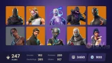 | PC | FA | 239 Skins | Black Knight | Galaxy | Travis Scott | Sparkle Specialist | The Reaper | Royale Knight | FULL ACCESS |