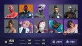 | PC/PSN/XBOX | FA | 157 Skins | Naruto Uzumaki | Masked Fade | Sideways Warrior | Gold Eternal Knight | Battle-Tested | FULL ACCESS |