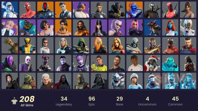 | PC | FA | 202 Skins | Gold TNTina | Gold Midas | Gold Meowscles | FULL ACCESS |