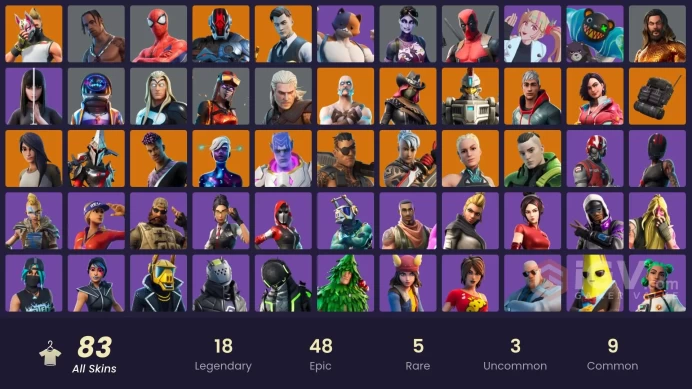 | PC/PSN/XBOX | FA | 81 Skins | Travis Scott | Astro Jack | Gold Brutus | Gold Meowscles | FULL ACCESS |