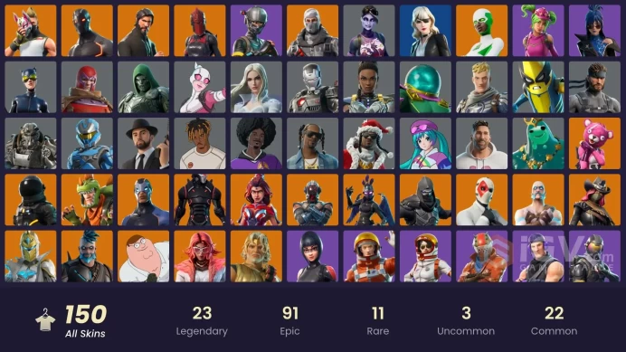 | PC/PSN/XBOX | FA | 147 Skins | The Reaper | Elite Agent | Blue Team Leader | Omega (Stage 5) | Rogue Agent | Explorer Emilie | FULL ACCESS |