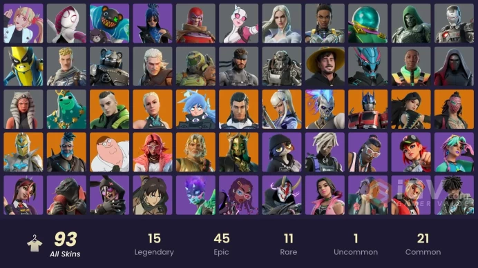 | PC/PSN/XBOX | FA | 91 Skins | Fancy Peter Griffin (No Hat) | Ascension Nezumi | Immortal Zeus | Magmatic Mizuki (Cover-Up Off) | FULL ACCESS |