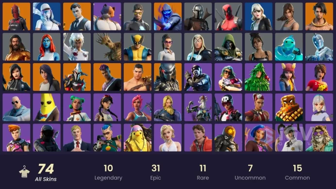[PC/PSN/XBOX] FA 74 SKINS | AGENT PEELY | RAGE | GOLD BRUTUS | GOLD MEOWSCLES | GOLD MIDAS | GOLD TNTINA | TART TYCOON | MASKED FADE | XEV |