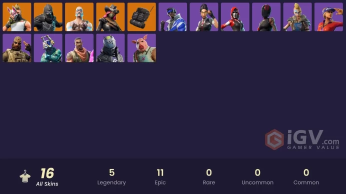 [PC/PSN/XBOX] FA 16 SKINS | BLUE STRIKER | ROOK | SUN STRIDER | RAGNAROK | ENFORCER | THE ACE | BOOGIE DOWN | DRIFT | GIDDY-UP | CALAMITY |