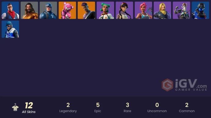 [PC/PSN/XBOX] FA 12 SKINS | CARBON COMMANDO | POINT PATROLLER | PRODIGY | FADE | CUDDLE TEAM LEADER | CAPTAIN AMERICA | ARTHUR CURRY |
