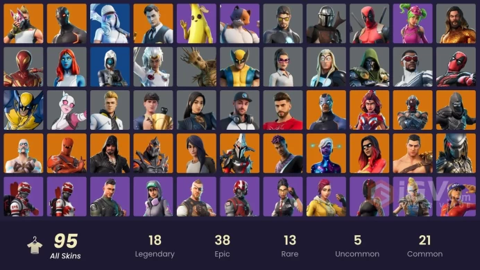 [PC/PSN/XBOX] FA 95 SKINS | OMEGA | DEADPOOL | PEELY | AGENT PEELY | HOT MARAT | ORANGE JUSTICE | RAGE | GOLD MIDAS | GOLD MEOWSCLES |