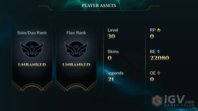 S16 Unranked | EUNE | LVL 30+ | BE: 22080 | CHAMPS: 21 | Mad Scientist Ziggs | Level: 30 | HANDLEVELED | GAMES PLAYED: 0