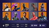 | FA | 287 Skins | Travis Scott | The Reaper | Glow | Gold Brutus | Gold Midas | Prodigy | OG STW |