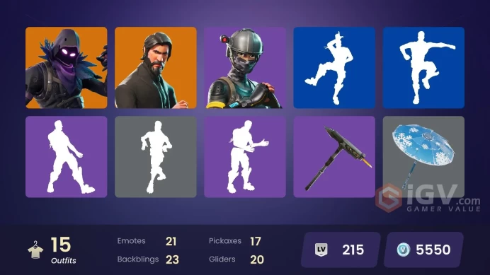 [PC/PSN/XBOX] 15 skins | The Reaper | Elite Agent | Blue Team Leader | Sultura | Love Ranger | Raven | Leviathan | Dark Vanguard | Dark Voyager
