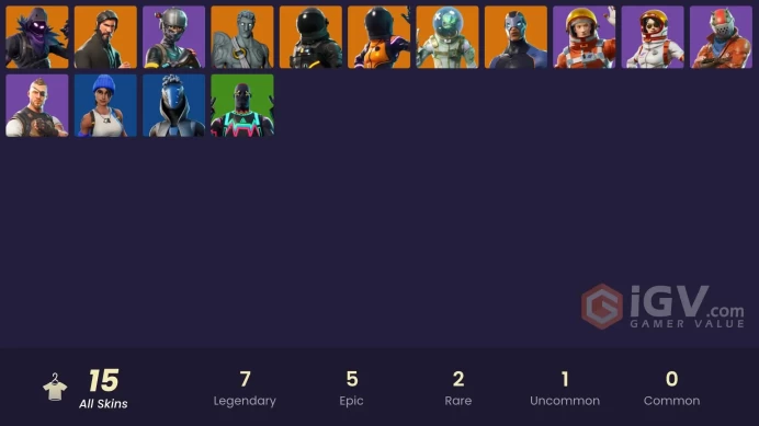 [PC/PSN/XBOX] 15 skins | The Reaper | Elite Agent | Blue Team Leader | Sultura | Love Ranger | Raven | Leviathan | Dark Vanguard | Dark Voyager