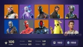 FA / 91 SKINS Galaxy Floss The Reaper Take the L Blue Squire Royale Knight OG STW