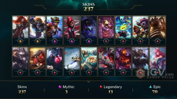EUW 236 Skins 172 Champs | Mecha Rengar | Muay Thai Lee Sin | SKT T1 Lee Sin | Firecracker Sett | Mecha Kingdoms Garen | Deadly Kennen | LOL0068
