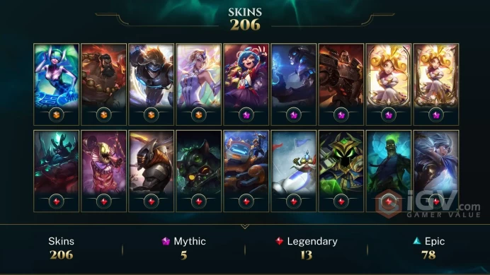 NA EMAIL CHANGEABLE 404 lvl 168 CHAMPS 62K BE 4.8KOE 4 ULTIMATE Dreadnova Darius HEXTECH MALZA Prestige Star Guardian Neeko + INVENTORY SKINS