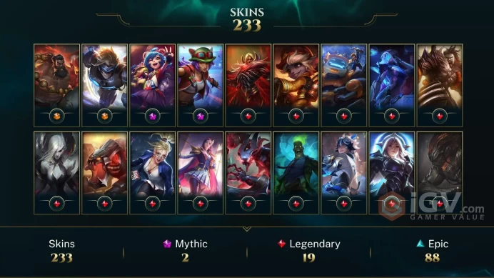 EUW 230 Skins 172 Champs | High Noon Senna | Acolyte Lee Sin | Deadly Kennen | Cowgirl Miss Fortune | Karate Kennen | LOL0105