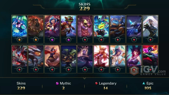 EUW 226 Skins 172 Champs | Muay Thai Lee Sin | Swamp Master Kennen | Arcade Miss Fortune | Spirit Blossom Ivern | Hot Rod Corki | LOL0106