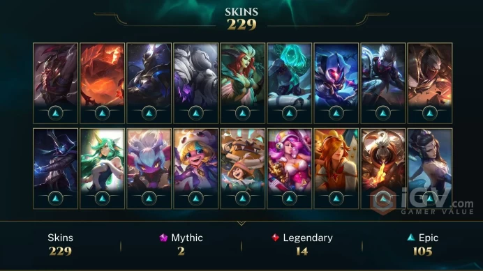 EUW 226 Skins 172 Champs | Muay Thai Lee Sin | Swamp Master Kennen | Arcade Miss Fortune | Spirit Blossom Ivern | Hot Rod Corki | LOL0106