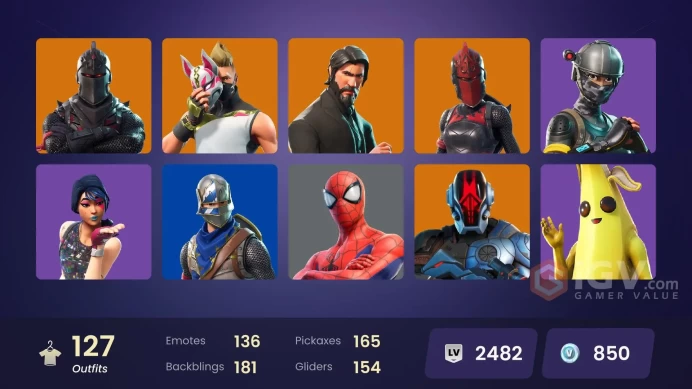 Full Access - [PSN/XBOX/NINTENDO/PC] 127 skins | Black Knight , Sparkle Specialist , The Reaper , Mako , Floss , Elite Agent , OG STW