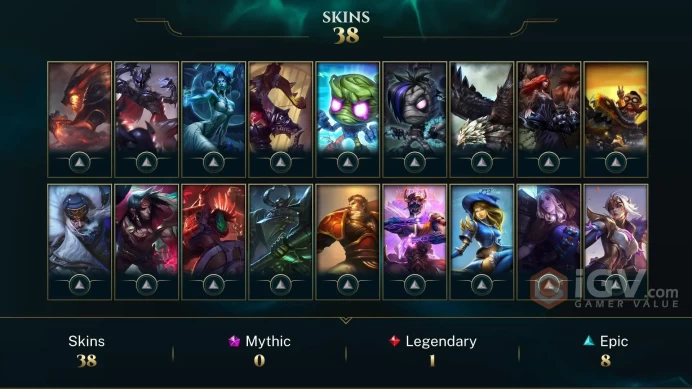 EUW League Account: +40 Skins | Full Access | Instant Delivery!