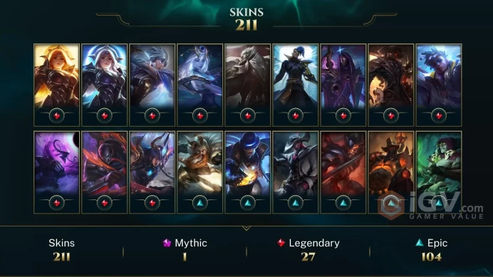 EUW 202 Skins 146 Champs | PROJECT: Pyke | High Noon Ashe | Mecha Rengar | Acolyte Lee Sin | Firecracker Sett | Blood Moon Pyke | LOL0099