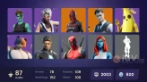 87 skins [All Platforms] Merry Mint Axe | Reaper | Peely | Meowscles | Take The Elf | Gold Midas | 800 VB | Instant Delivery