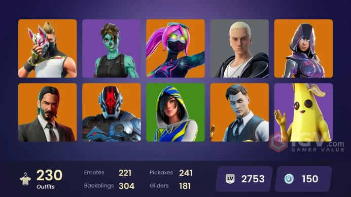 PC/PSN/Xbox/Nintendo 230 skins | OG STW Leviathan Axe | Arcane Vi | Glow | Gold Midas | Tart Tycoon | Lina Scorch | Sultura | Cloud Striker | Sh
