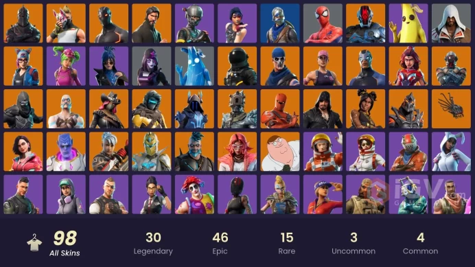 [PC] 98 skins | OG STW | Black Knight | Sparkle Specialist | Dark Skully | The Reaper | Blue Squire | Royale Knight | Elite Agent | 450 VB