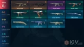 EU 11 skins | Ayakashi Phantom | Araxys Vandal | Forsaken Vandal | Paceline Vandal | Paceline Frenzy | Paceline Stinger | V0456