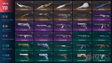 LATAM 111 skins 6 knifes | Glitchpop Bulldog | Singularity Sheriff | Outpost Melee | Ruin Dagger | Ion Energy Sword | V0263