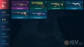 EU 6 skins | Oni Phantom | Overlay Sheriff | Aristocrat Vandal | Luxe Ghost | Celestia Ghost | Reverie Phantom | V0589