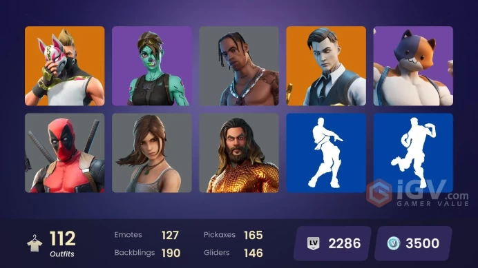 FA - [PC/PSN/XBOX] 112 skins | OG STW | Travis Scott | Gold Midas | Gold Brutus | Cloud Striker | Sultura | Fixer | Eternal Knight | Drift | 3