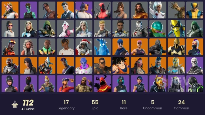 FA - [PC/PSN/XBOX] 112 skins | OG STW | Travis Scott | Gold Midas | Gold Brutus | Cloud Striker | Sultura | Fixer | Eternal Knight | Drift | 3