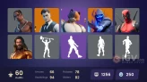 60 skins | Travis Scott | Gold Midas | Gold Brutus | Tart Tycoon | Fusion | Gear Specialist Maya | Mizuki | Kymera | Renzo the Destroyer