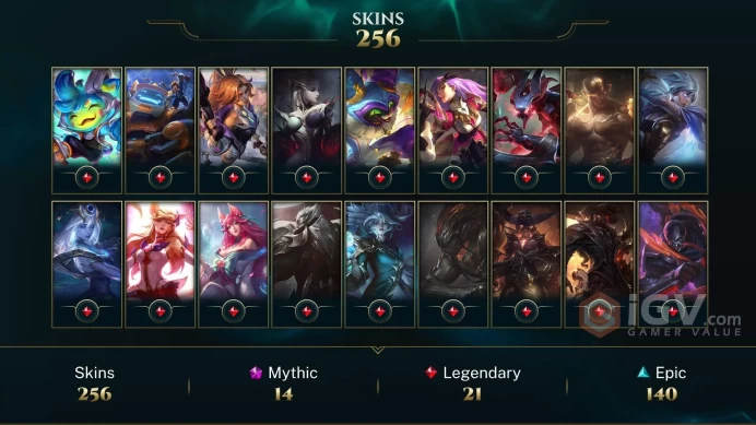 EUW 240 Skins 172 Champs | PROJECT: Pyke | High Noon Senna | Mecha Rengar | Pool Party Lee Sin | Firecracker Sett | Fae Dragon Ashe | LOL0109