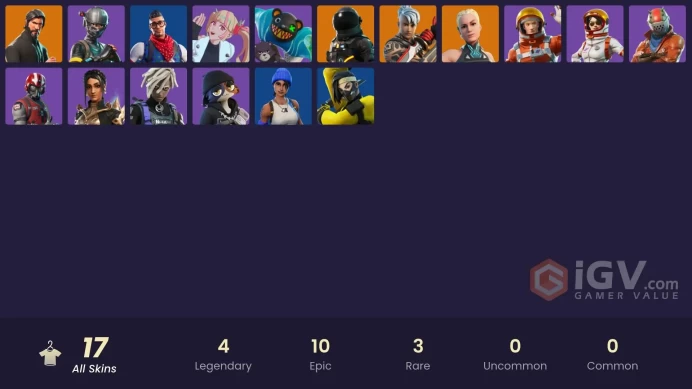 [PC/PSN/XBOX] 17 skins | The Reaper | Elite Agent | Blue Team Leader | Prodigy | Paradigm (Reality-659) | Dark Voyager | Mission Specialist