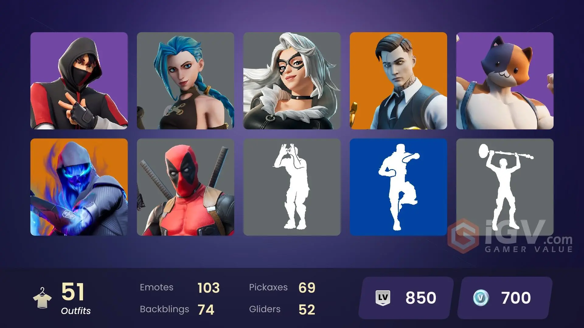[PSN/XBOX/PC/NINT] Ikonik | OG STW | Scenario | Tilted Teknique | Midas ...