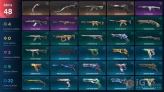 NA | Forsaken Ritual Blade, Prime Vandal, RGX 11z Pro Vandal, Singularity Sheriff, Oni Phantom, Ion Phantom | 48 Skins [Full Access]