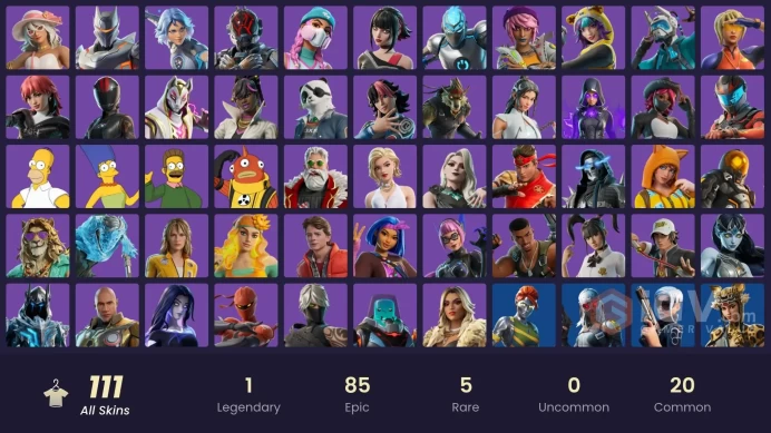 ACC319 Fortnite Account [PC] 111 skins | Joltara | Apprentice Evie | Wookiee Team Leader | Emperor Palpatine | General Grievous | Poe Dameron | 