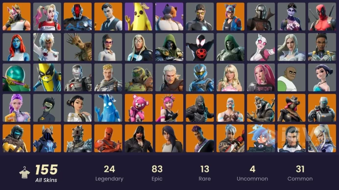 FA - [NINTENDO/PC] 155 skins | IKONIK , Gold Midas , Drift , Calamity