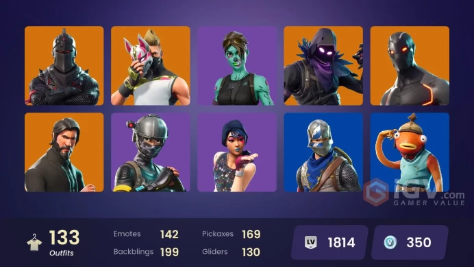 FA - [NINTENDO/PC] 133 skins | Black Knight , Sparkle Specialist , The Reaper , Blue Squire